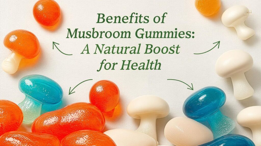 Benefits of Mushroom Gummies: A Natural Boost for Health