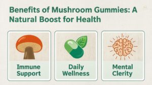 Benefits of Mushroom Gummies: A Natural Boost for Health