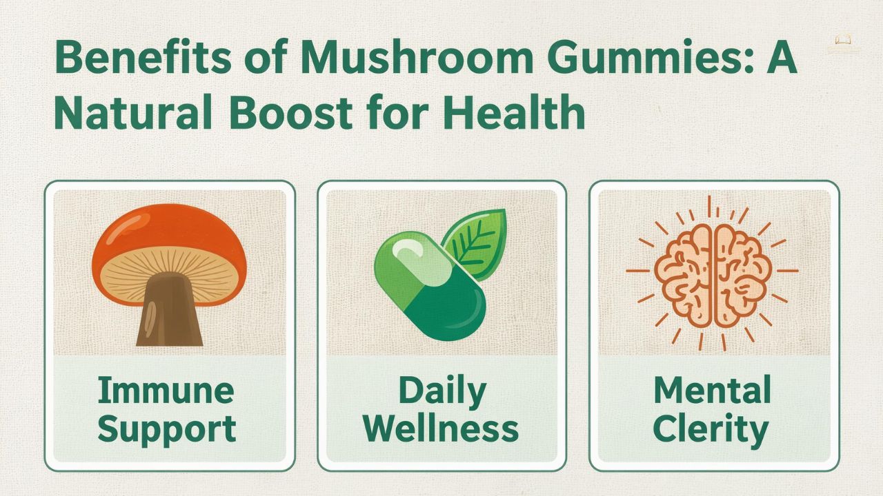 Benefits of Mushroom Gummies: A Natural Boost for Health