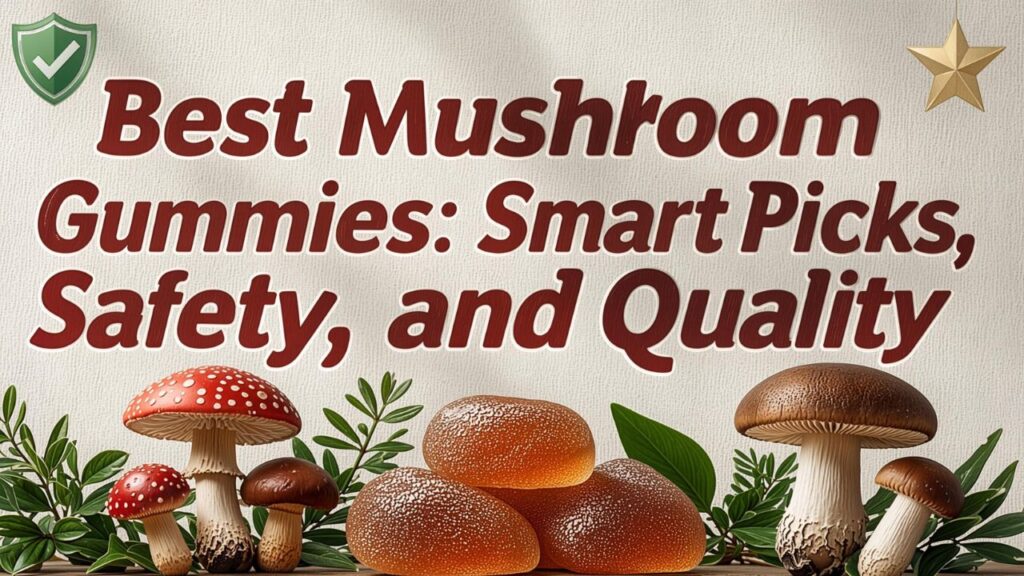Best Mushroom Gummies: Smart Picks, Safety, and Quality