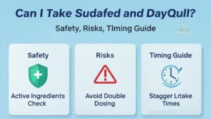 Can I Take Sudafed and DayQuil Safety, Risks, Timing Guide