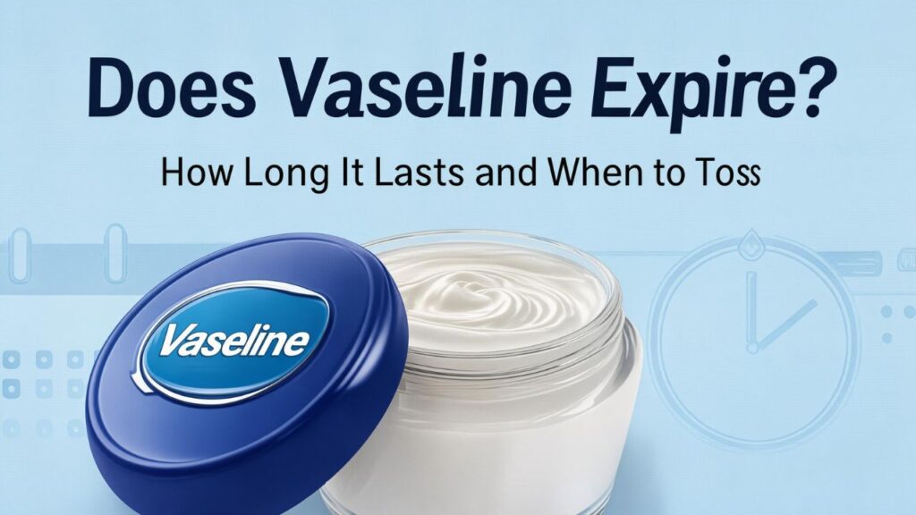 Does Vaseline Expire? How Long It Lasts and When to Toss