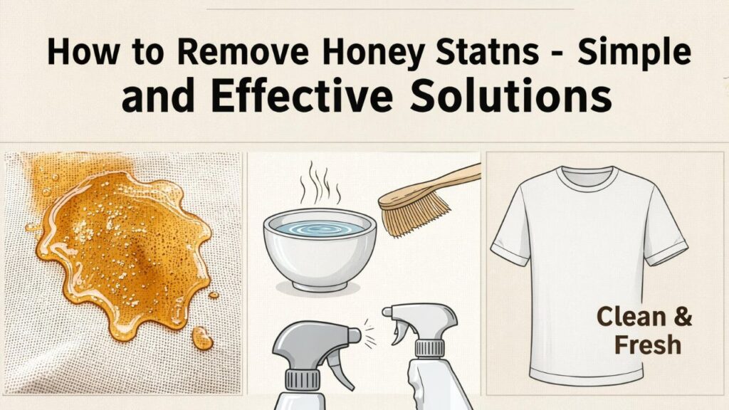 How to Remove Honey Stains – Simple and Effective Solutions