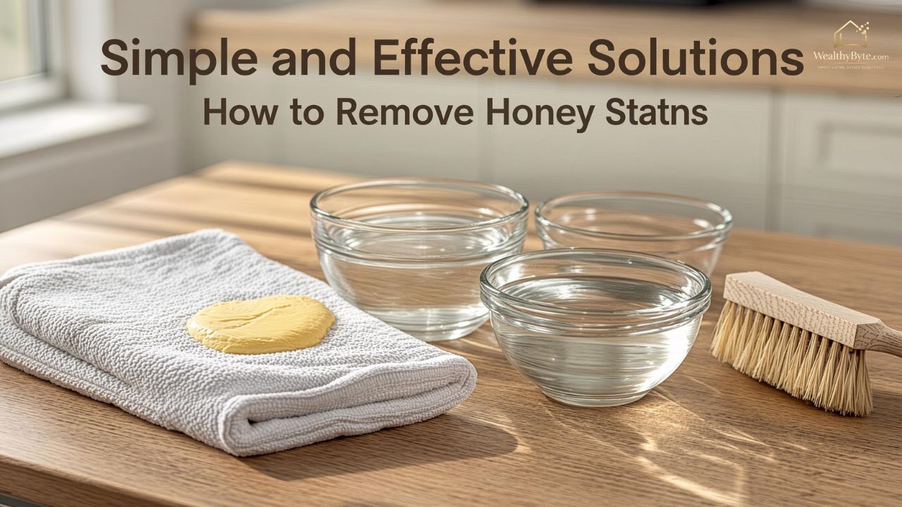 How to Remove Honey Stains – Simple and Effective Solutions
