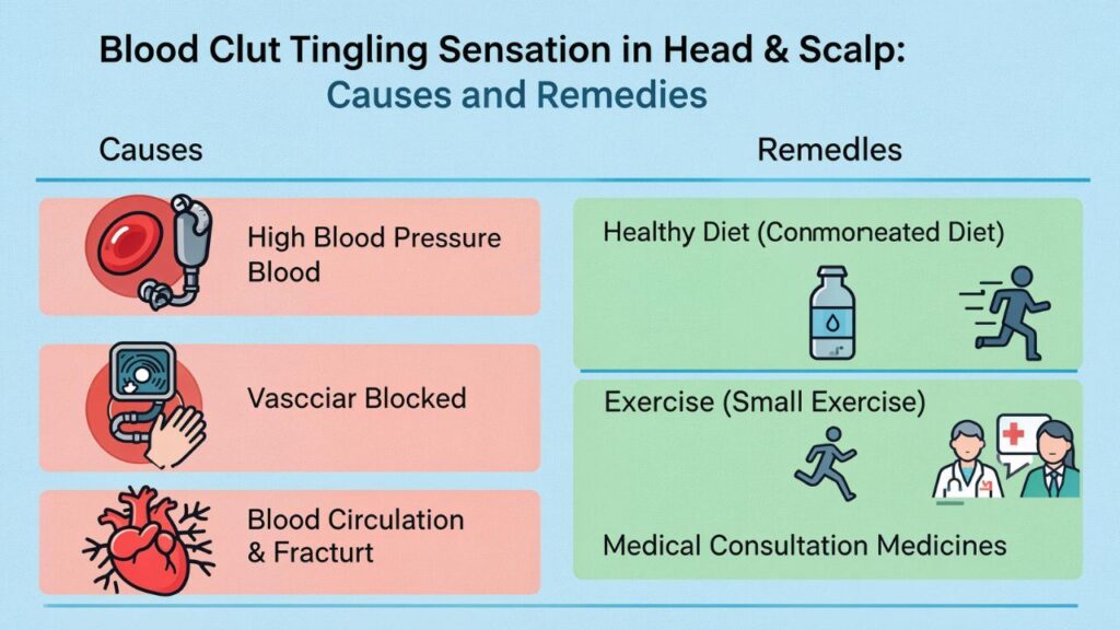 Blood Clot Tingling Sensation in Head & Scalp: Causes and Remedies