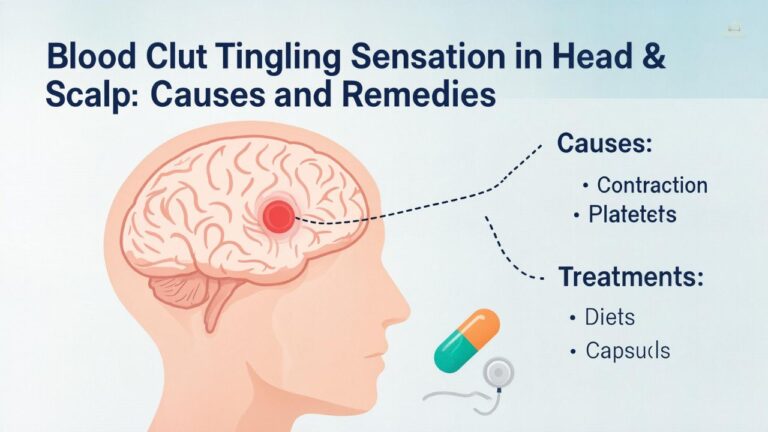 Blood Clot Tingling Sensation in Head & Scalp: Causes and Remedies