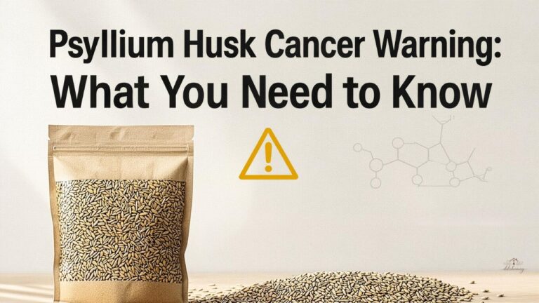 Psyllium Husk Cancer Warning: What You Need to Know